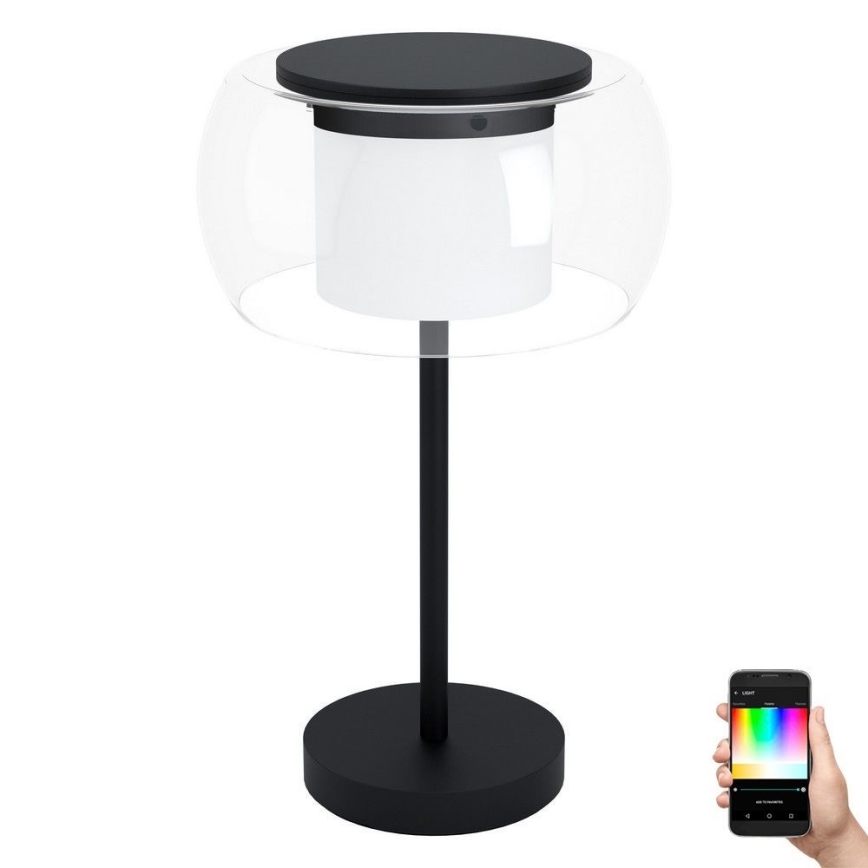 Eglo - LED RGB Димерна настільна лампа BRIAGLIA-C LED/15W/230V