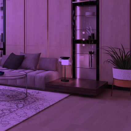 Eglo - Светодиодная настольная RGB-лампа с регулированием яркости BRIAGLIA-C LED/15W/230V