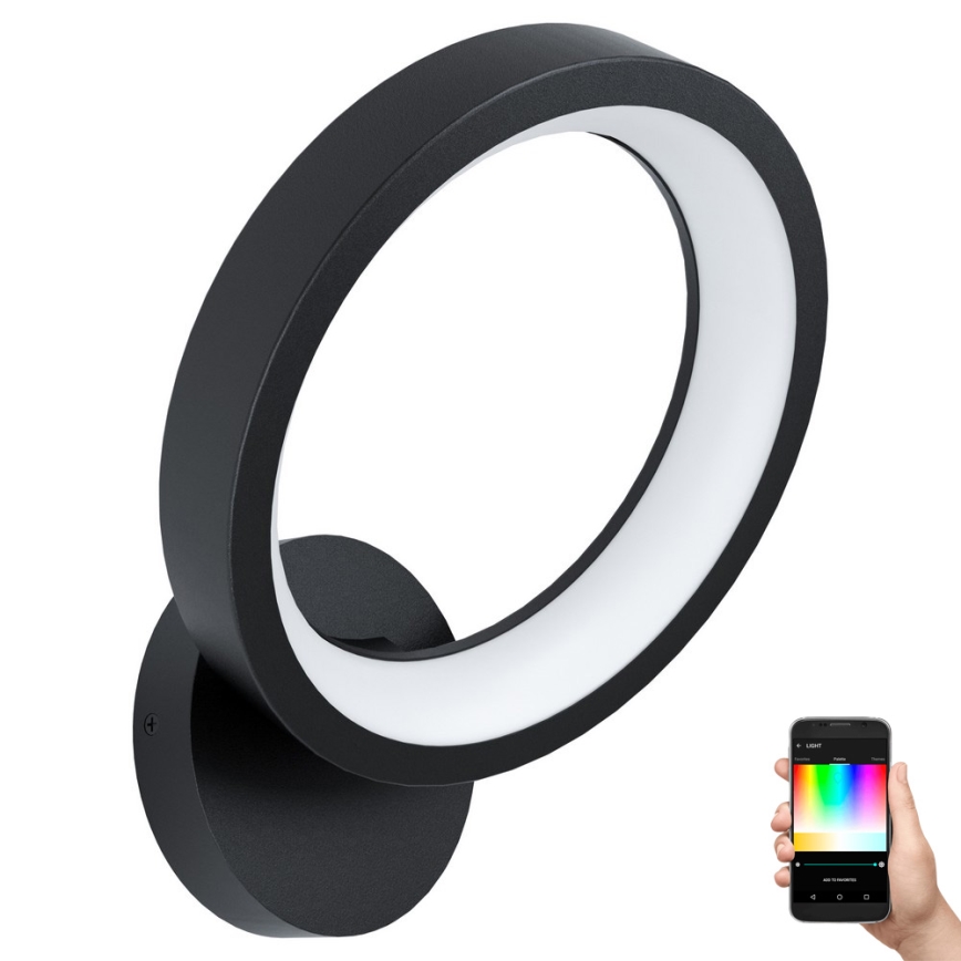 Eglo 99028 - LED RGB регульований настінний світильник MARGHERA-C LED/16W/230V