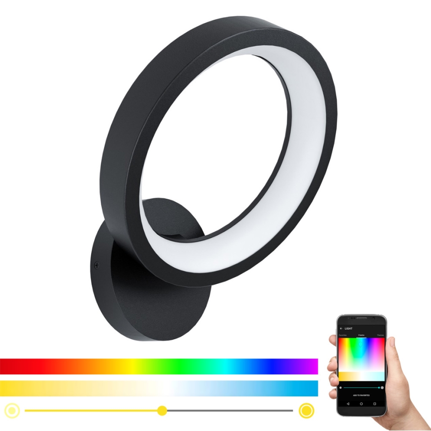 Eglo - Светодиодный настенный RGB-светильник с регулированием яркости MARGHERA-C LED/16W/230V