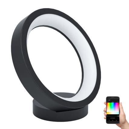 Eglo - Светодиодная настольная RGB-лампа с регулированием яркости MARGHERA-C LED/16W/230V
