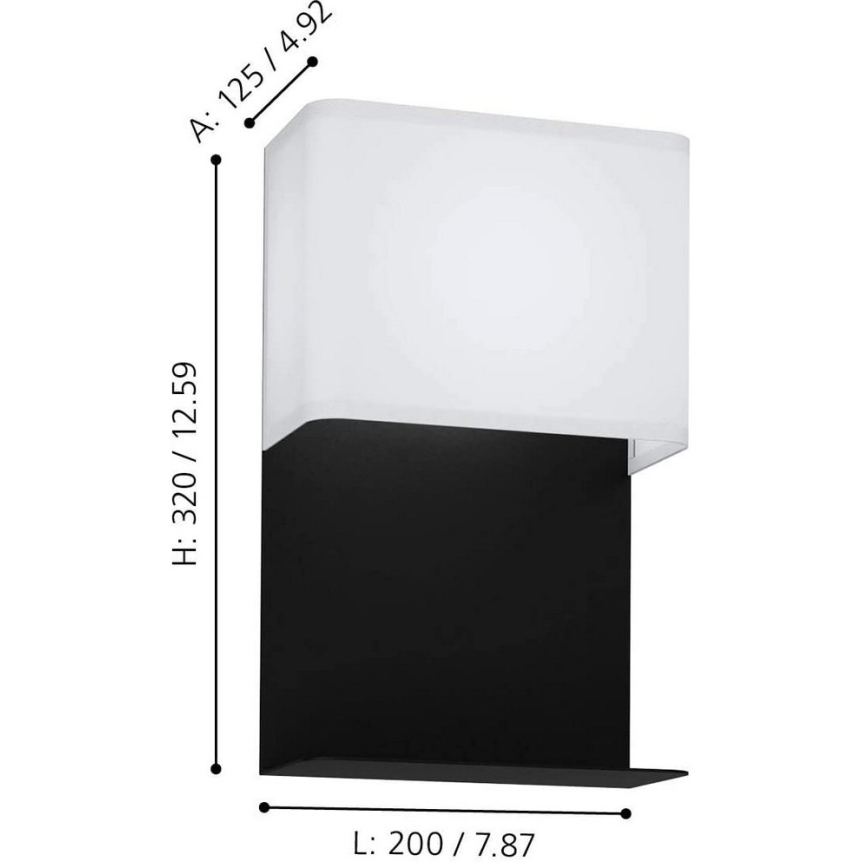 Eglo - Світлодіодний настінний світильник LED/5,4W/230V