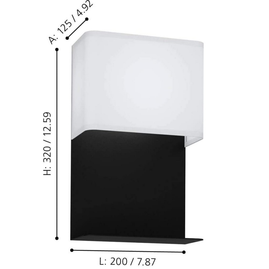 Eglo - Світлодіодний настінний світильник LED/5,4W/230V