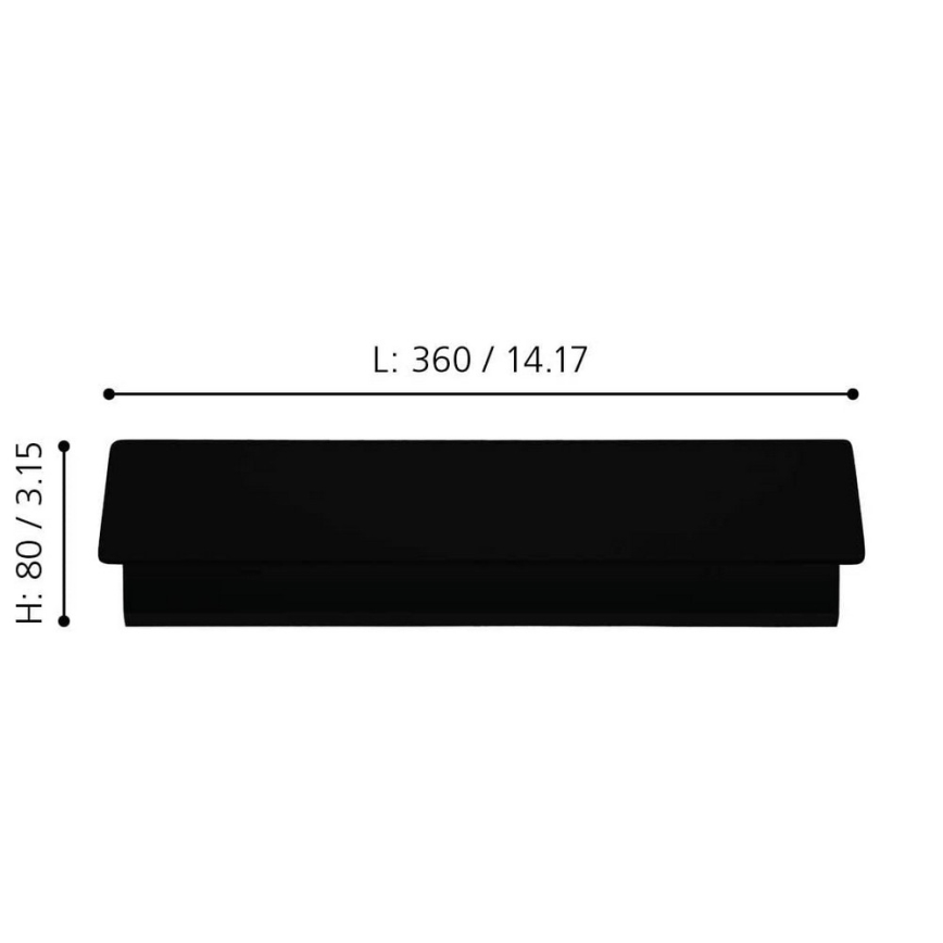 Eglo - Світлодіодний настінний світильник LED/12W/230V
