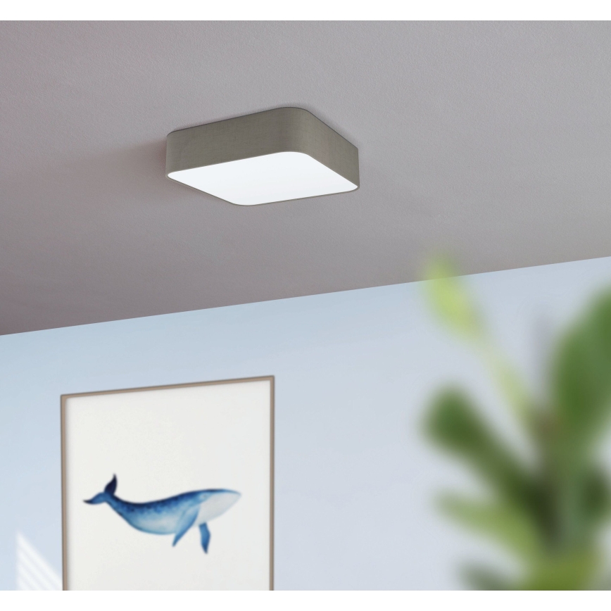 Eglo 99091 - Потолочный светильник PASTERI SQUARE 5xE27/25W/230V