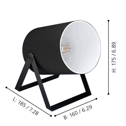 Eglo - Настольная лампа 1xE27/25W/230V