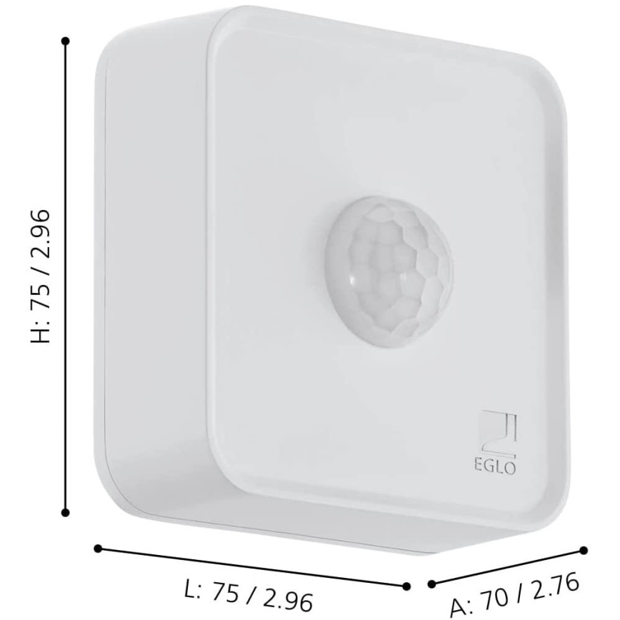 Eglo - Зовнішній датчик руху та сутінків IP44