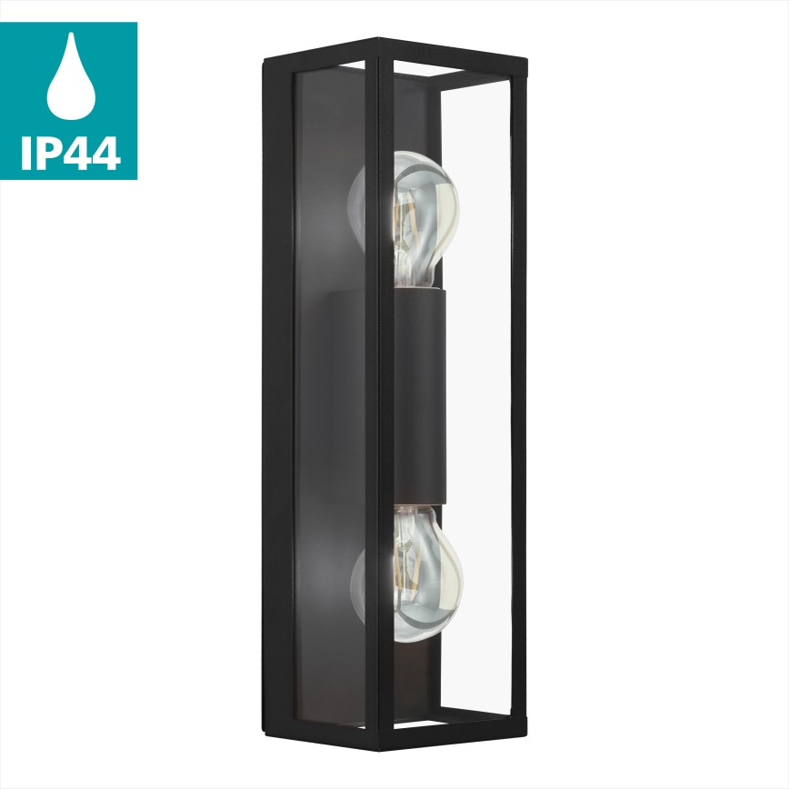 Eglo - Настінний світильник для ванної кімнати 2xE27/60W/230V IP44