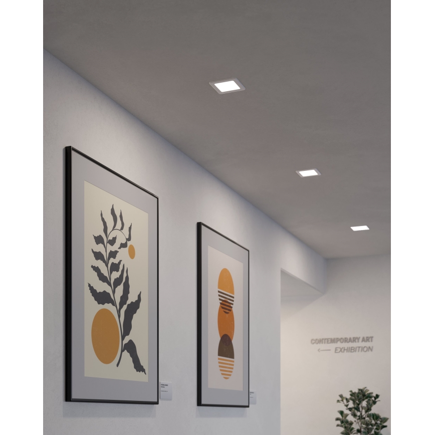 Eglo - LED встраиваемый потолочный светильник LED/5,5W/230V 11,7x11,7 см