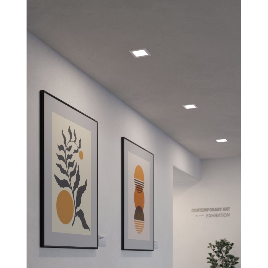 Eglo - Встраиваемый потолочный светильник LED/5,5 Вт/230 В 11,7x11,7 см