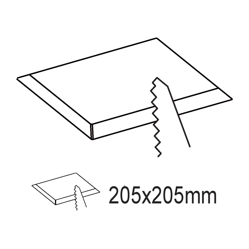 Eglo - LED светильник для подвесного потолка LED/16,5W/230V 21,6x21,6 cm