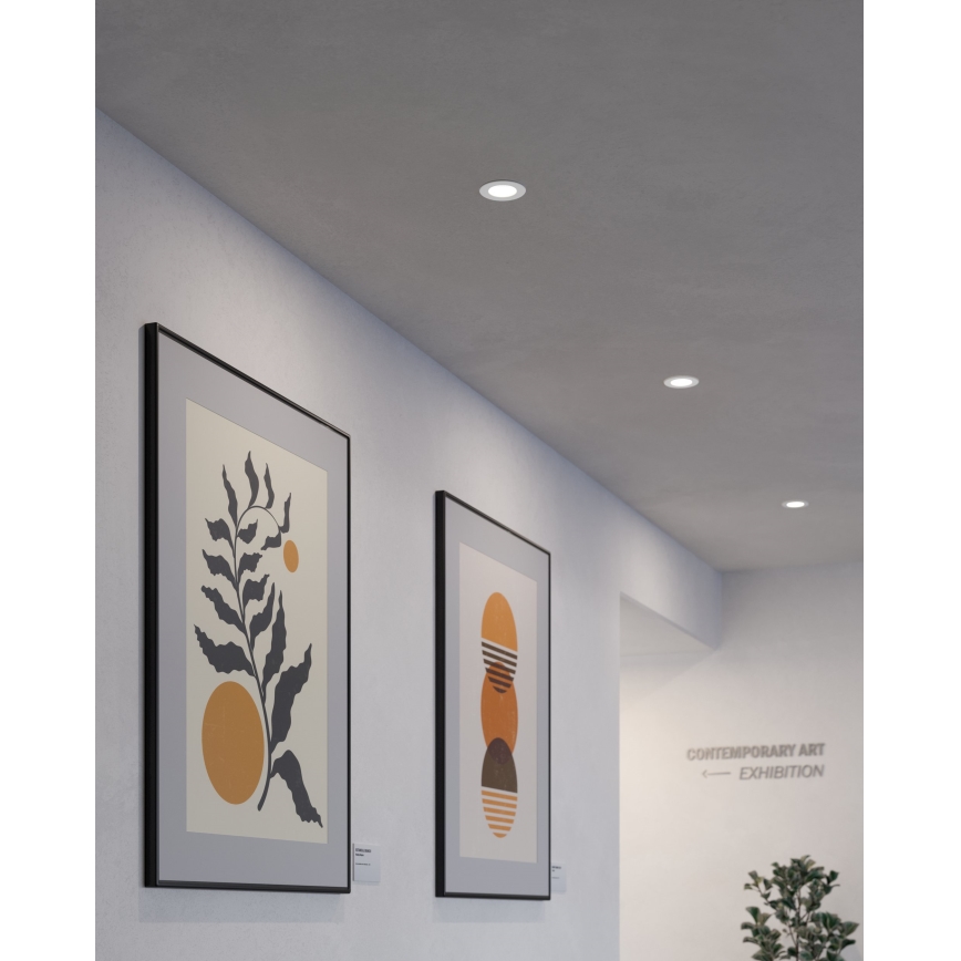 Eglo - світлодіодний вбудований регульований світильник LED/5,5 Вт/230 В діам. 11,7 см