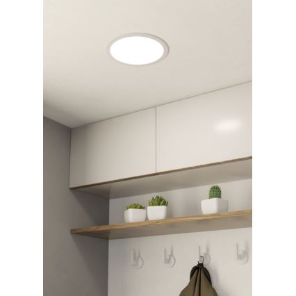 Eglo - диммируемый встраиваемый светильник LED, 16,5 Вт, 230 В, диаметр 21,6 см