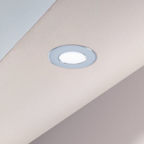 Eglo 99204 - Светодиодный встраиваемый светильник для ванной комнаты FUEVA 5 LED/2.7W/230V IP44