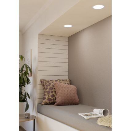 Eglo - LED встраиваемый потолочный светильник для ванной LED/10,5W/230V IP44 диам. 16,6 см