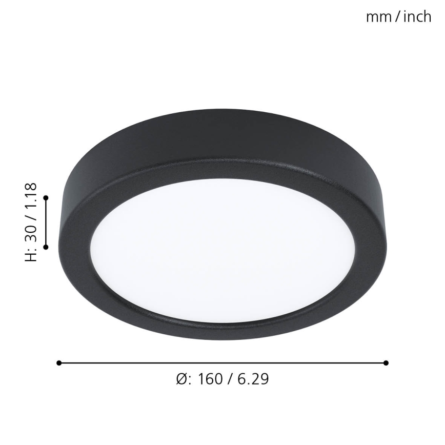 Eglo 99222 - Светодиодный потолочный светильник FUEVA 5 LED/10,5W/230V