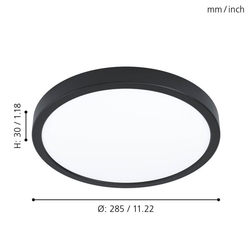 Eglo - Світлодіодний стельовий світильник LED/20W/230V