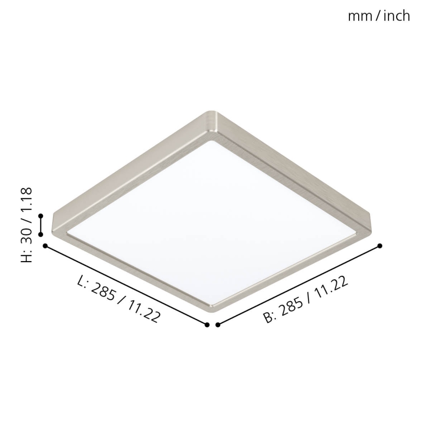 Eglo 99242 - Светодиодный потолочный светильник FUEVA 5 LED/20W/230V