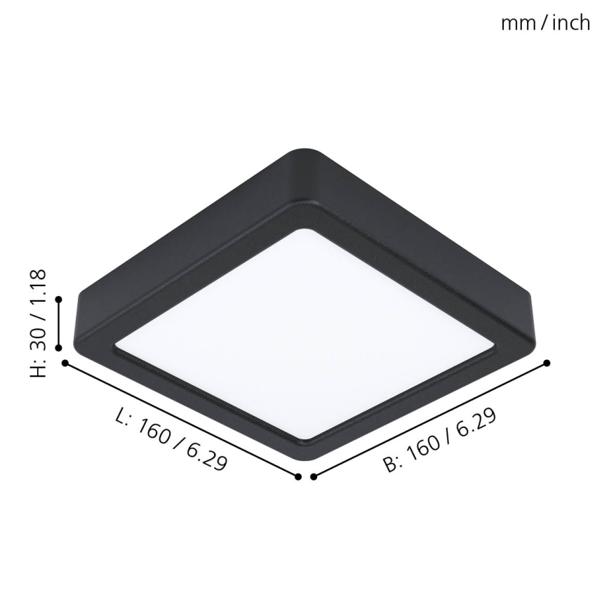 Eglo - Світлодіодний стельовий світильник LED/10,5W/230V