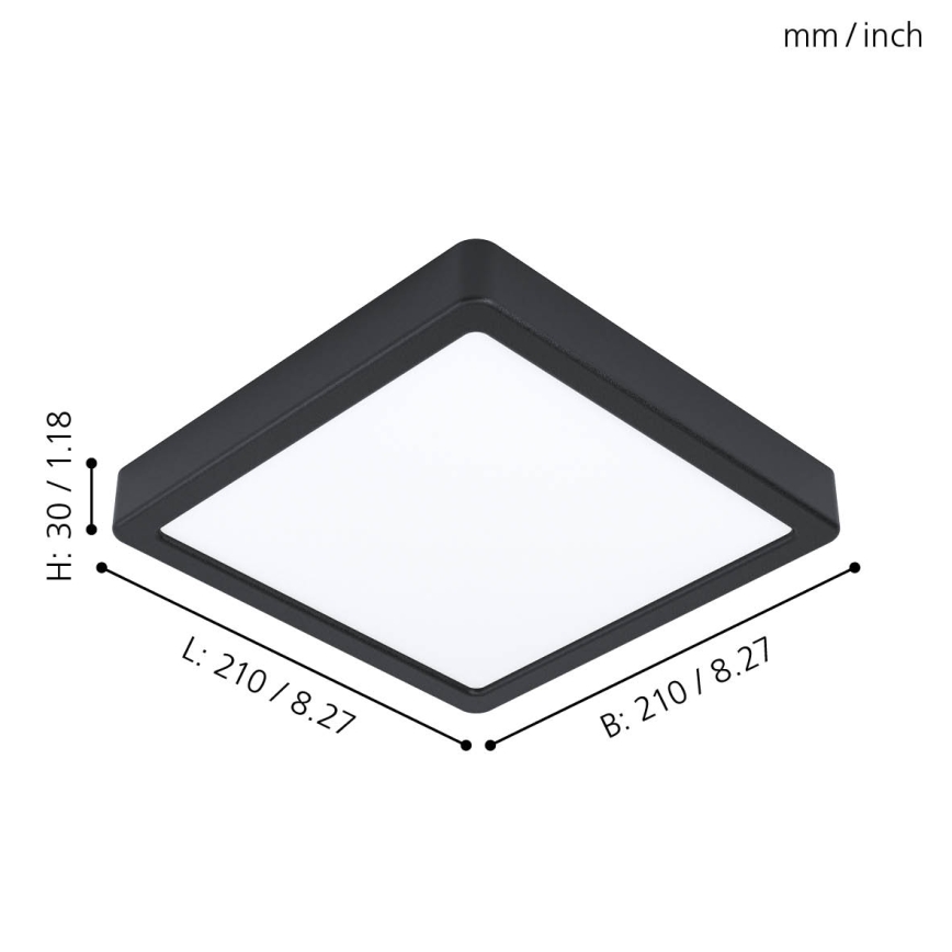Eglo 99244 - Светодиодный потолочный светильник FUEVA 5 LED/16,5W/230V