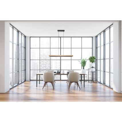 Eglo - Светодиодная подвесная люстра с регулированием яркости LED/25,5W/230V