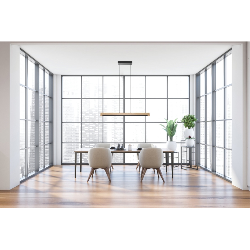 Eglo - Светодиодная подвесная люстра с регулированием яркости LED/25,5W/230V