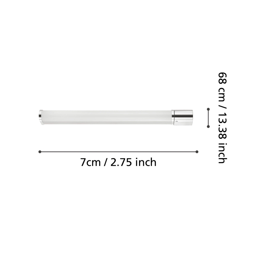Eglo - Светодиодная подсветка для зеркала в ванной комнате LED/15W/230V IP44