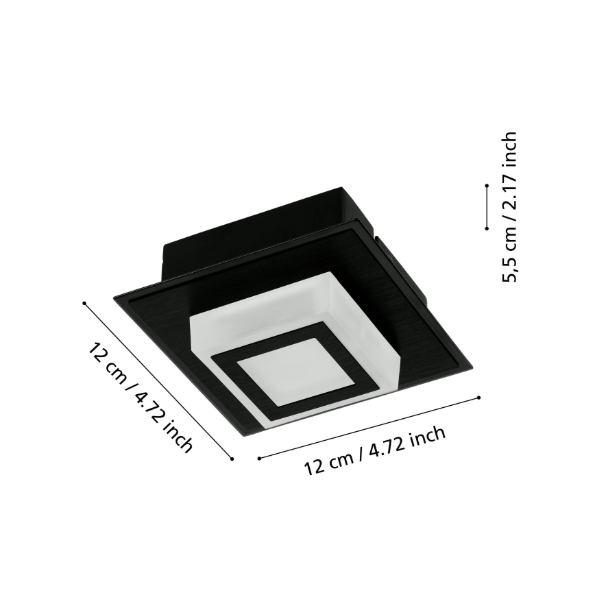 Егло 99361 - світлодіодний стельовий світильник МАСІАНО 3,3W/230V