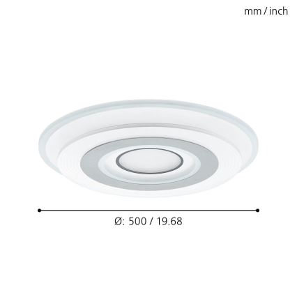 Eglo - Світлодіодний стельовий світильник 3xLED/16W/230V