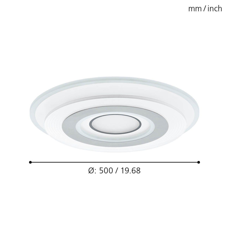 Eglo - Світлодіодний стельовий світильник 3xLED/16W/230V