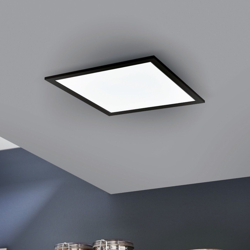 Eglo - Светодиодный потолочный RGB-светильник с регулированием яркости SALOBRENA-C LED/16W/230V + пульт ДУ