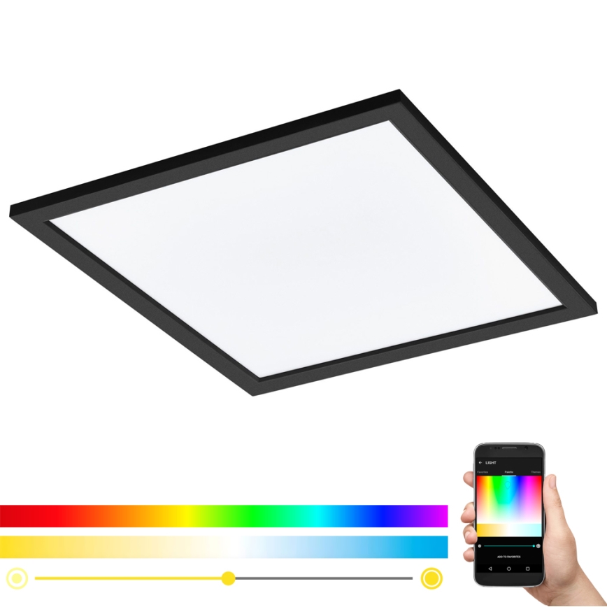 Eglo - LED RGBW Стельовий світильник з регулюванням яскравості SALOBRENA-C LED/20W/230V + дистанційне керування