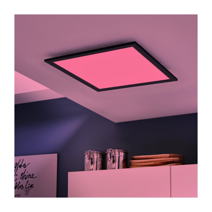 Eglo - Светодиодный потолочный RGBW-светильник с регулированием яркости SALOBRENA-C LED/20W/230V + пульт ДУ