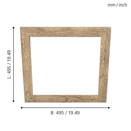 Eglo - Рамка для світильника SALOBRENA 450x450 мм