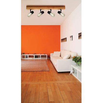 Eglo - Точковий світильник TOWNSHEND 4xE27/60W/230V