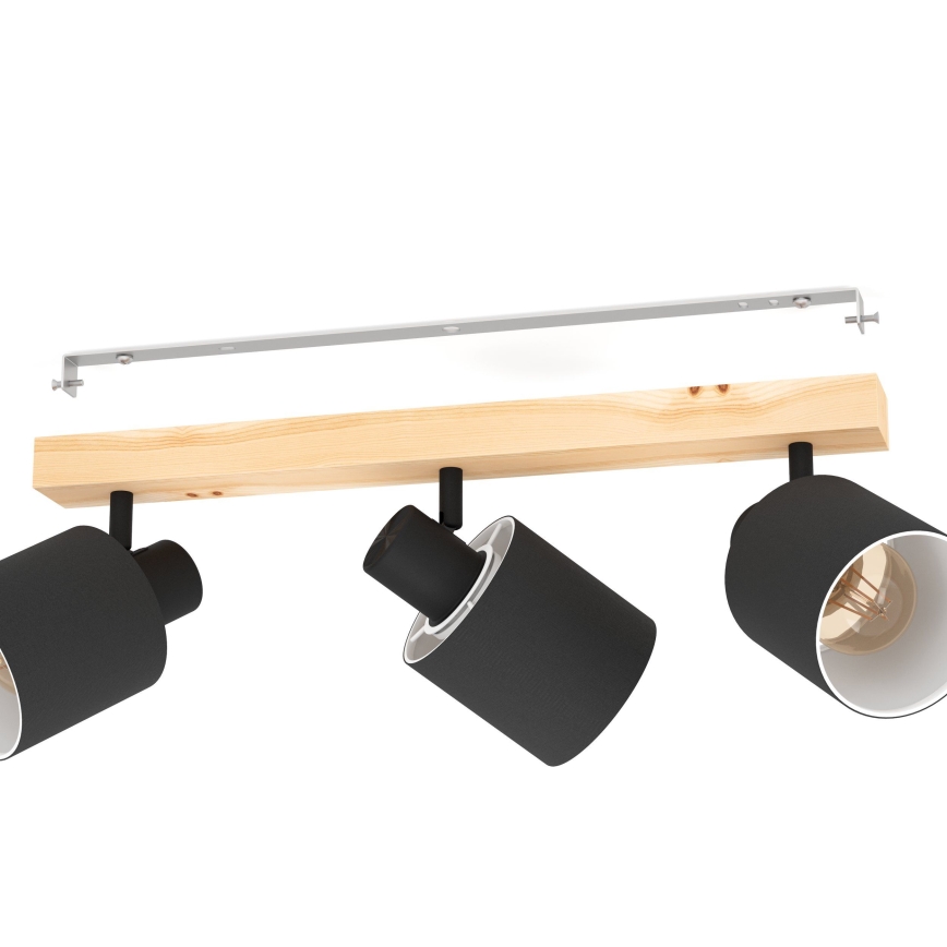 Eglo - Точковий світильник 3xE27/10W/230V