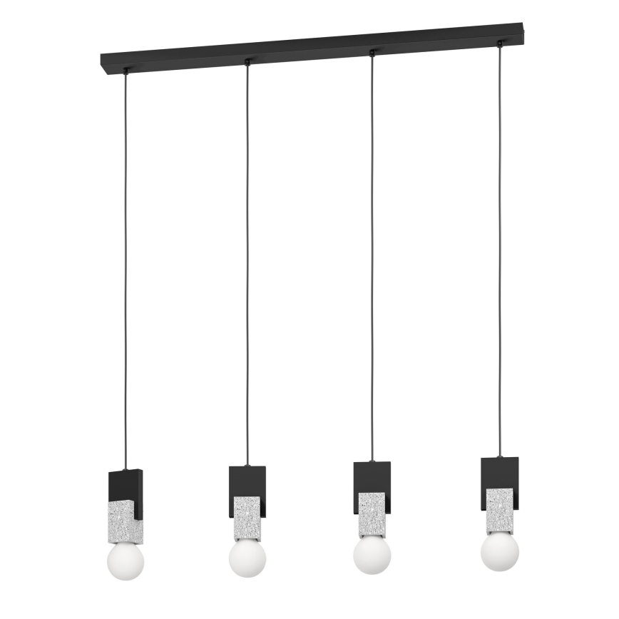 Eglo 99532 - Подвесная люстра на тросе LOBATIA 4xE27/40W/230V