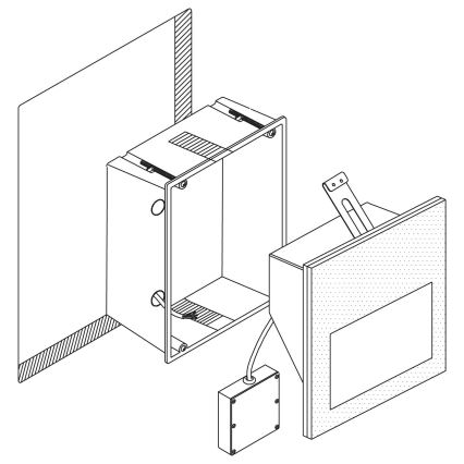 Eglo - Вуличний вбудований LED світильник LED/3,7W/230V IP65 білий