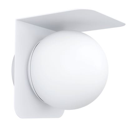 Eglo - Вуличний настінний світильник 1xE27/15W/230V IP44 білий