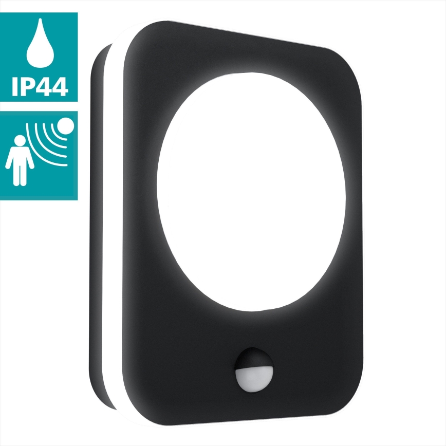 Eglo - Вуличний настінний LED світильник з датчиком LED/9W/230V IP44