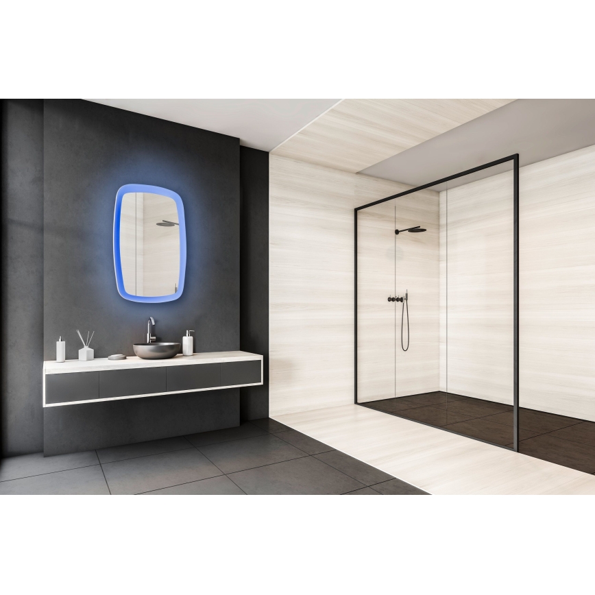 Eglo 99588 - LED RGBW димоване дзеркало для ванної кімнати з підсвічуванням 20W/230V IP44