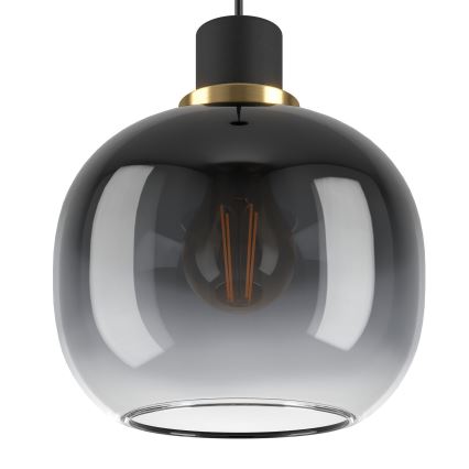 Eglo - Подвесная люстра 3xE27/40W/230V серая
