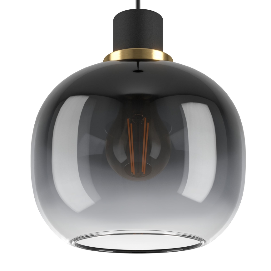 Eglo - Подвесная люстра 3xE27/40W/230V серая