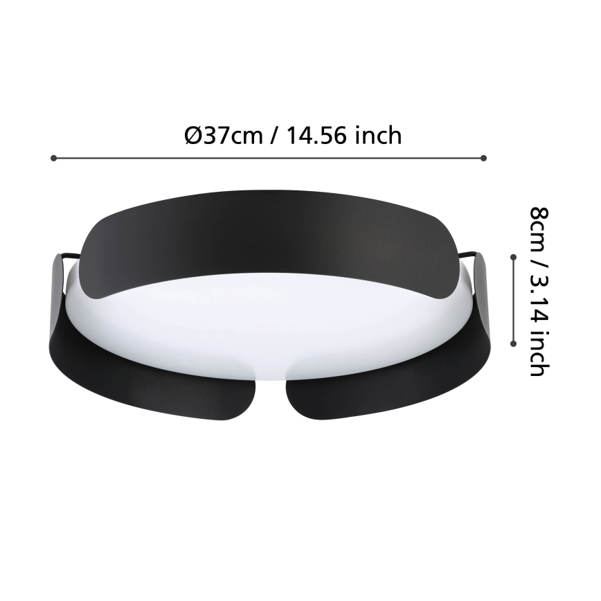 Eglo - Світлодіодний стельовий світильник LED/21,6W/230V