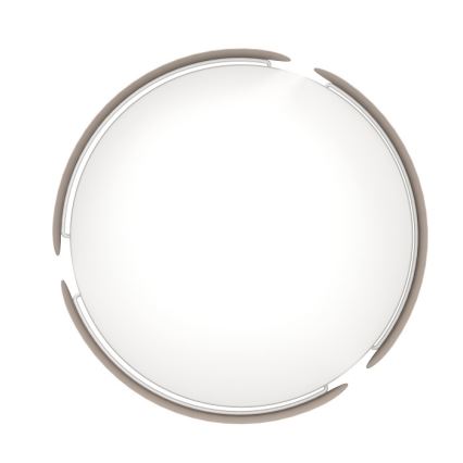 Eglo - потолочный светильник LED, 20 Вт, 230 В, диаметр 37 см, коричневый