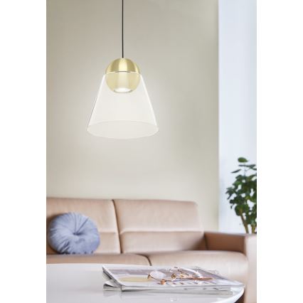 Eglo - Підвісна LED люстра 1xGU10/4,5W/230V