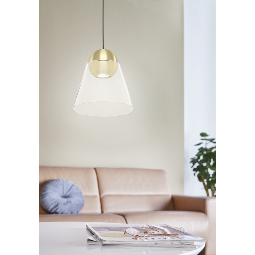 Eglo - Підвісна LED люстра 1xGU10/4,5W/230V
