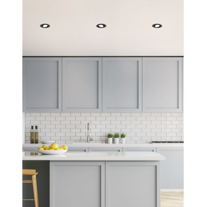 Eglo - Светодиодный диммируемый встраиваемый RGBW-светильник LED/5W/230V 2700-6500K ZigBee