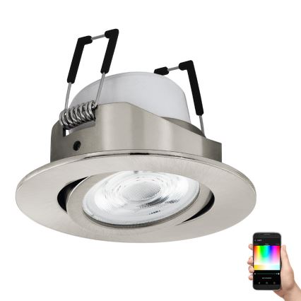 Eglo - Светодиодный встроенный RGBW-светильник с регулированием яркости LED/5W/230V ZigBee