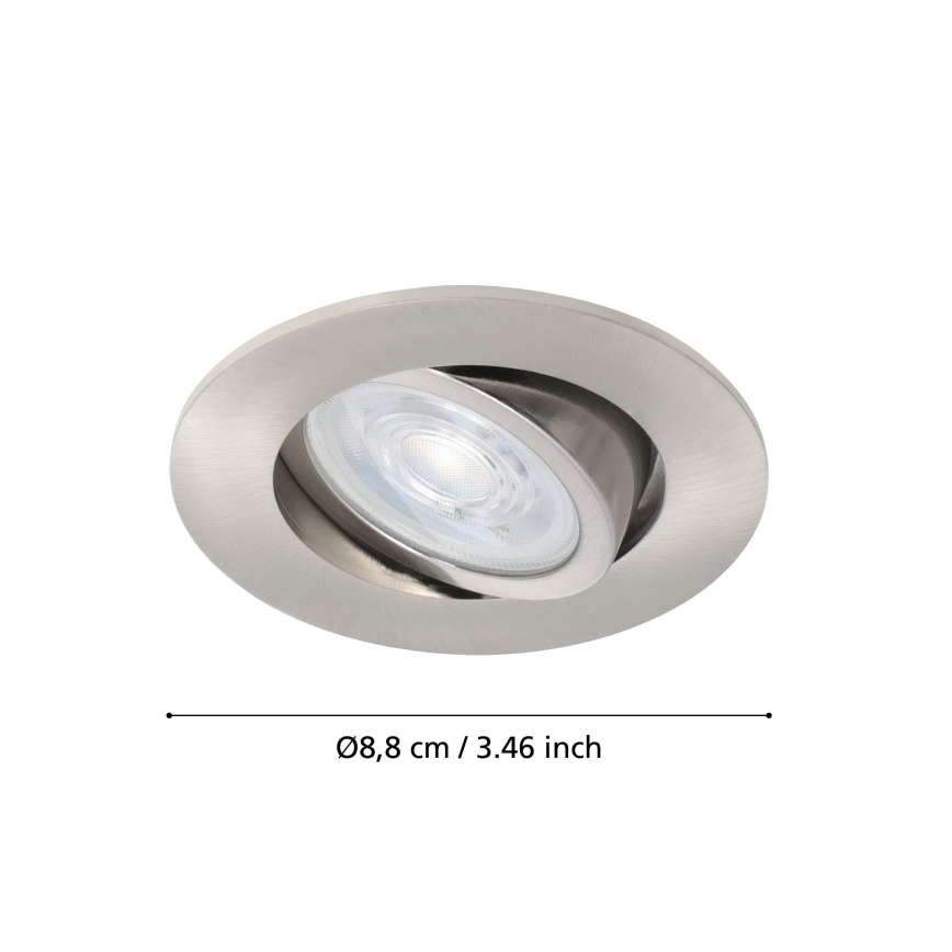 Eglo - Светодиодный встроенный RGBW-светильник с регулированием яркости LED/5W/230V ZigBee